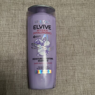L Oréal Paris Elvive Hydra Moisture Boosting Shampoo Dehydrated Hair 400ml NEU