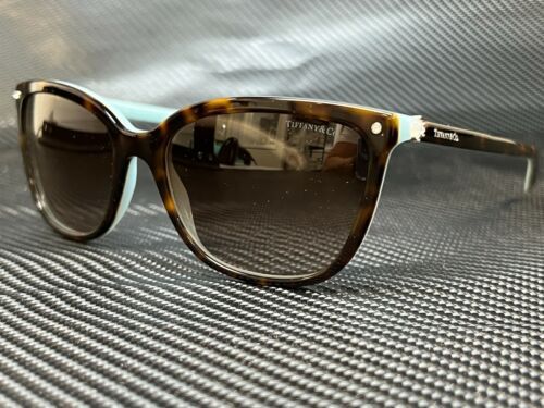 Tiffany & Co Sunglasses TF4068B 8134/3B 58mm Havana / Brown Lens