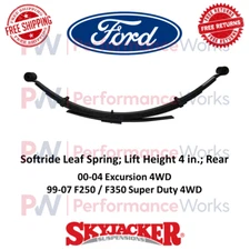 Skyjacker Softride Leaf Spring 4" Rear Lift For 99-07 Ford Excursion F-250 F-350