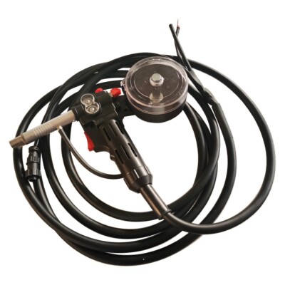 Aluminum Spool Gun Fit Miller Spoolmate 16.4ft Cable Spool Runner DC 24V
