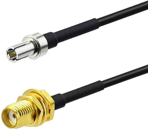 SMA Female to TS9 Male Cable Coax RG174 305cm for 4G LTE Antenna Mobile Hotspot - Picture 2 of 4