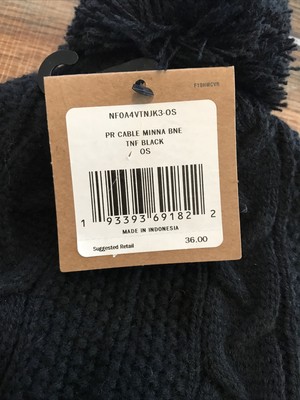 NWT The North Face Minna Cable Soft 