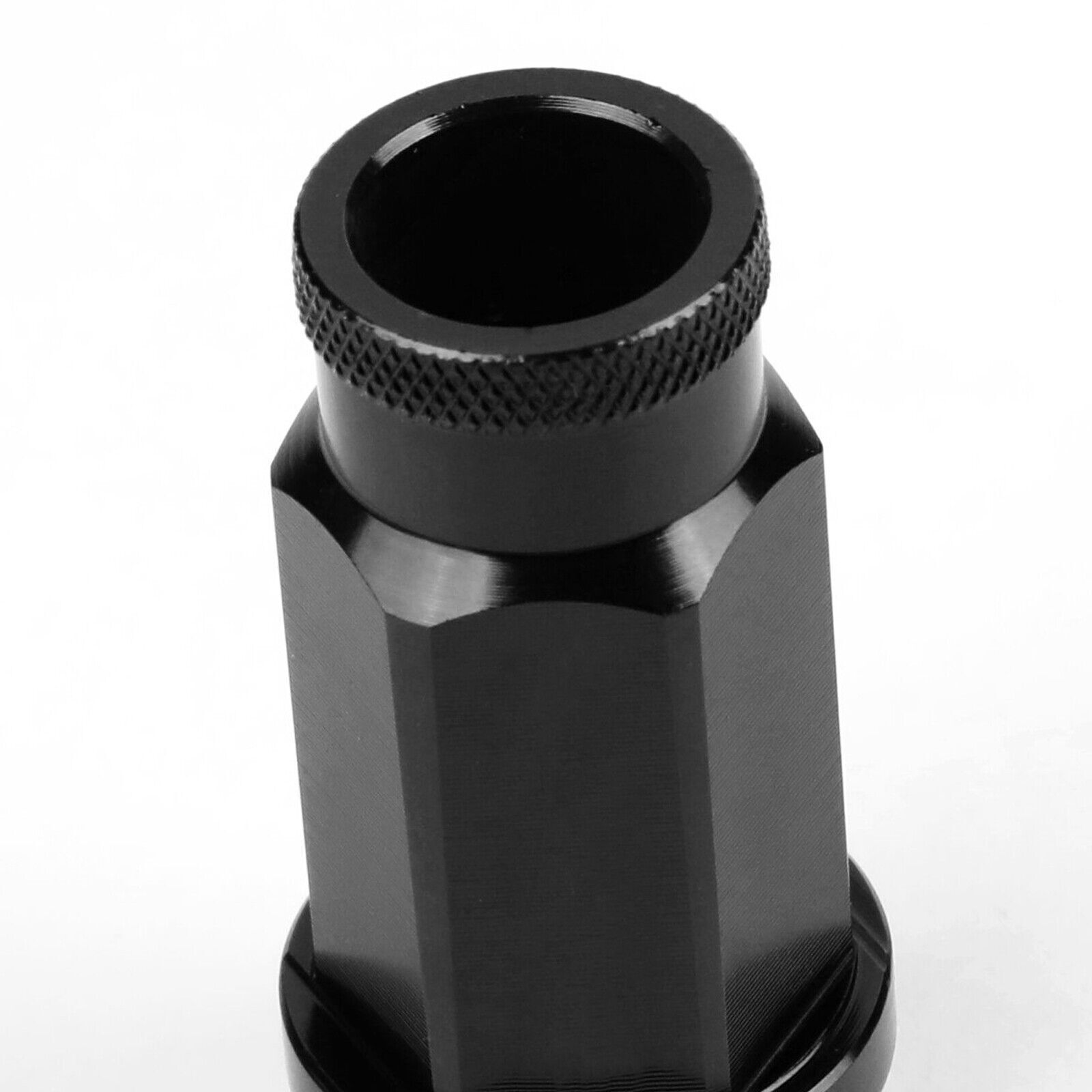 M12 x 1.25 Extended Open End Steel Wheel Rim Tuner Lug Nuts Set For