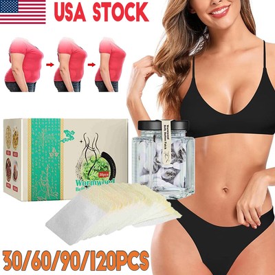 30-120PCS Slim Patch Weight Loss Slimming Diets Pads Detox Burn Fat Adhesive NEW