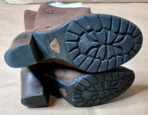 Bottes d’équitation femme BORN North en cuir marron à hauteur genou | Taille 8,5 M | Équitation - Photo 4/8