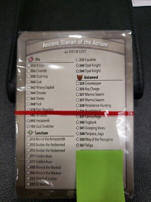 Unscanned Keyforge Deck. Hecatomb And Soul Snatcher + Dust Imp! | eBay