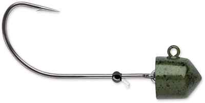 VMC Swingin NED Rig Jig  - Jighaken - Green Pumpkin - alle Gewichte - 