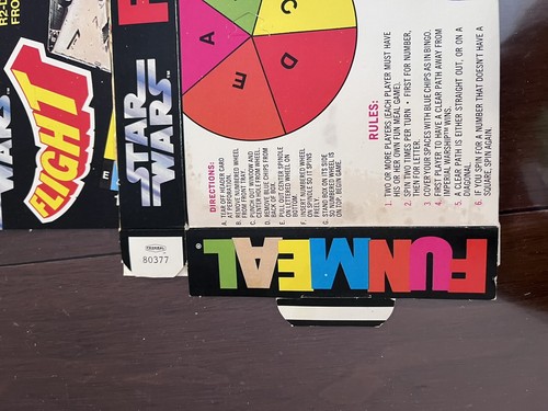 Star Wars Burger Chef Fun Meal Flight Game 1978 100% StarWars - Picture 6 of 11