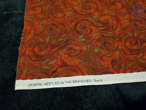 Red & Green Christmas Holiday Fabric Remnant Quilting Sewing Crafting 31" x 44" - Picture 5 of 11