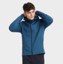 All in Motion Hooded Sweatshirt Mens XL and XXL Fleece Full Zip Hoodie A2004