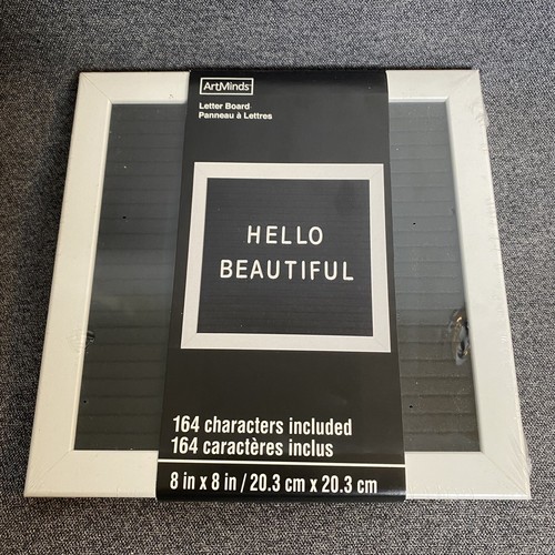 ArtsMinds - Letter Board w/ 164 Characters -8in x 8in- New in packaging - Picture 6 of 6