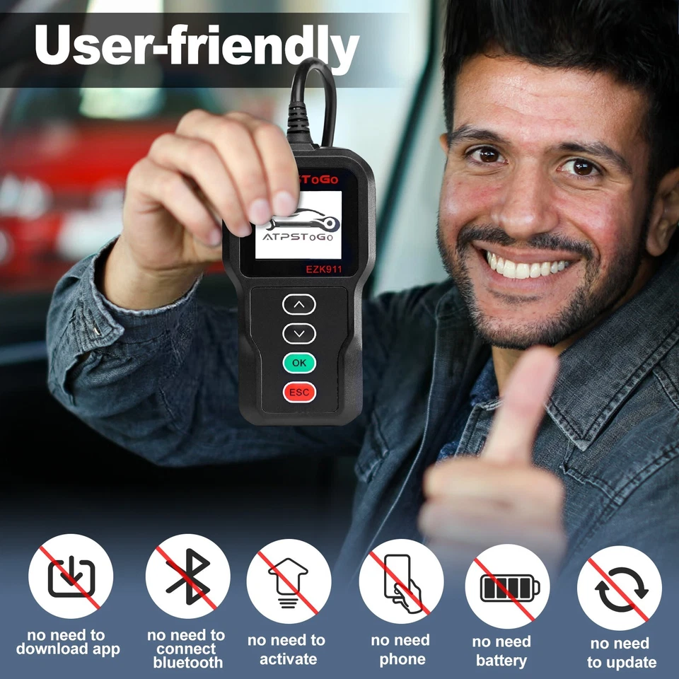 Key fob Replacement Kit For Dodge Ram 1500 2500 3500 2013 2014 2015 2016 2017 Foto 4 de 4