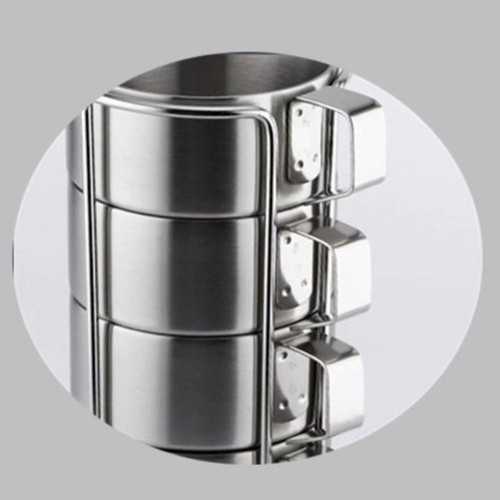 Stainless Steel Water Cup Double Layer Camping Mug Set Coffee Mugs Home - Picture 12 of 12