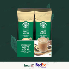 Starbucks White Chocolate Mocha Premium Instant Coffee 10 pcs - FREE SHIPPING