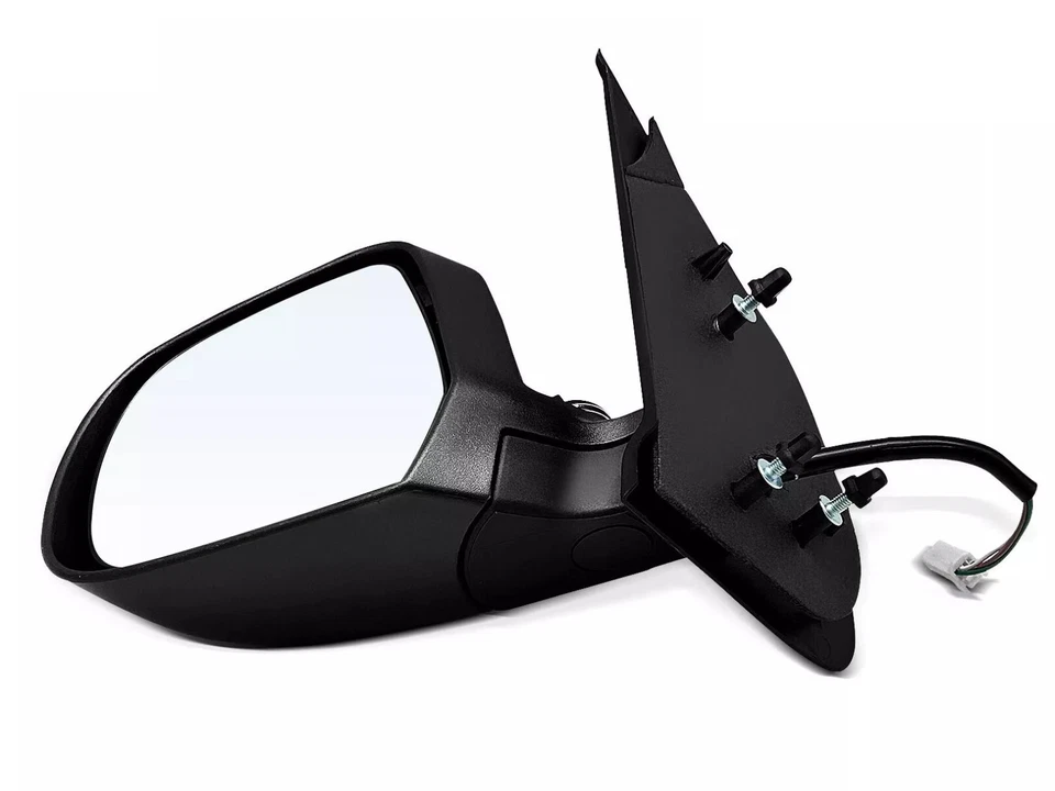 Fit Nissan Micra 2010-2016 Left Side Electric Heated Wing Door Mirror Unit Black - Image 4 of 4