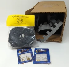 Alessio Dollhouse Miniatures Architecture Shingles 4008 Gray Blend & More