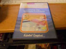 SCRAPBOOK Creating Keepsakes - VG DVD - Creative Tips, Techniques  Solutions