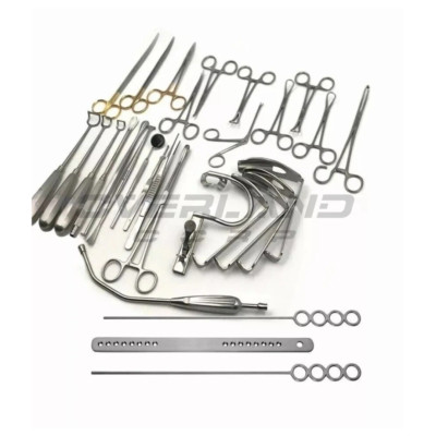 Tonsillectomy and Adenoidectomy 30 pcs kit Surgical Instruments Set with Box