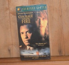 Courage Under Fire 1996 New Sealed VHS Video Tape Movie Denzel Washington