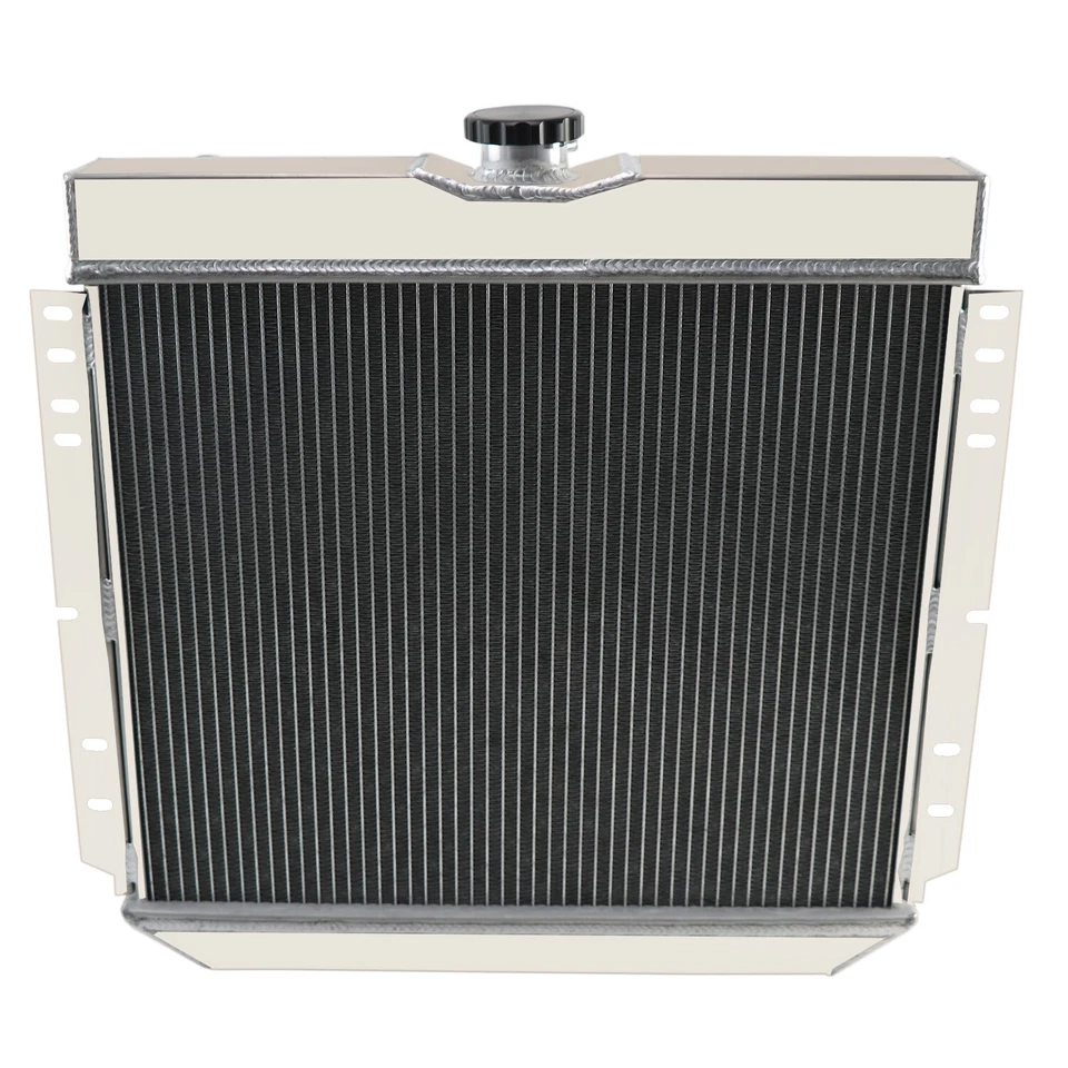 3-Row Aluminum Radiator Fit 1969-70 Ford Mustang 1970-77 Maverick Mercury Cougar - Imagem 2 de 4