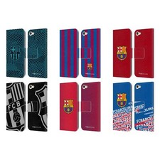 OFFICIAL FC BARCELONA CREST LEATHER BOOK CASE FOR APPLE iPOD TOUCH MP3