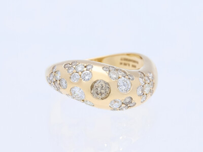 Ring 2,02 Karat Brillanten Diamanten 585 Gold neu Wert 6.000 EUR Deta Schmuck