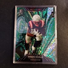 #3/3 Demario Pop Douglas Rookie Promo 2023 Wild Card Wildchrome Chrome Patriots