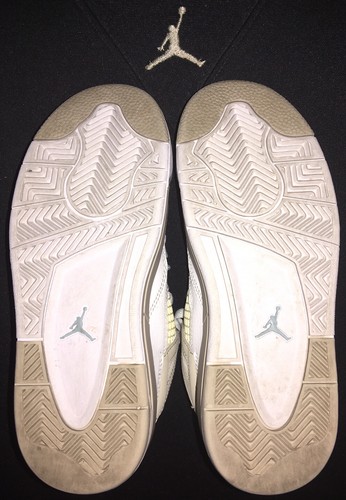 Nike Air Jordan 4 Retro IV Sand White PS Sz 13C 487725 118 2017 Release - 第 11/11 張圖片
