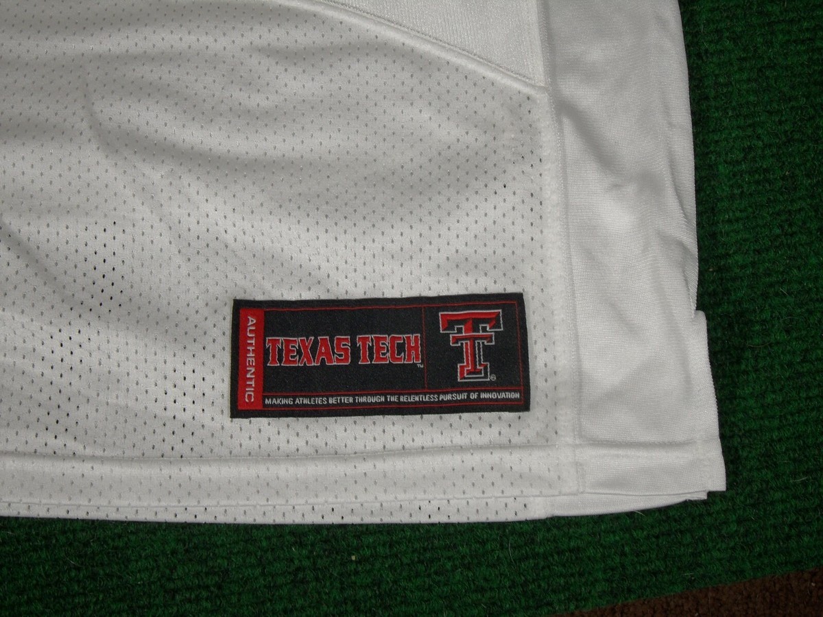 Under Armour Texas Tech Red Raiders On Field Football Jersey White