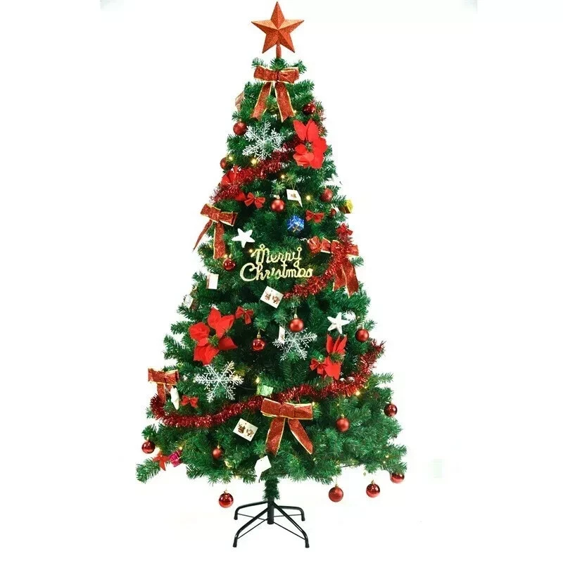 Christmas Tree with Stand Bushy Artificial Xmas Tree Home Decor 4ft 5ft 6ft 7ft - Image 3 of 4