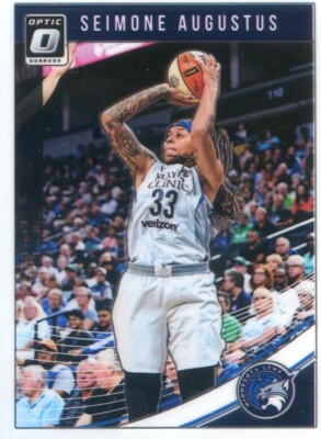 2019 Panini Donruss WNBA Base OPTIC Parallel #85 SEIMONE AUGUSTUS LYNX