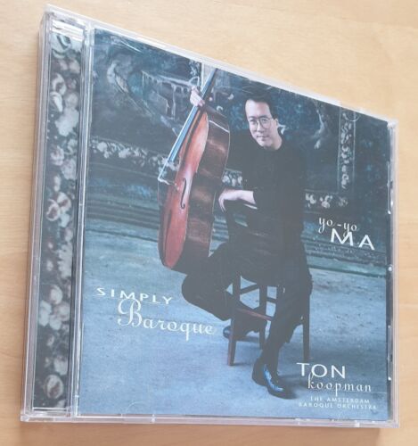 Yo-Yo Ma, Ton Koopman The Amsterdam Baroque Orchestra Simply Baroque, CD, Sony - Picture 1 of 3