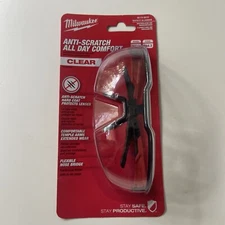 Milwaukee 48-73-2010 Clear Lens Anti-Scratch Safety Glasses