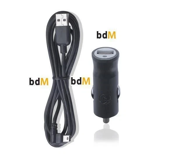 Car Charger + Mini USB Cable for TomTom Sat Nav – Fast Dispatch