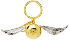 Monogram International Harry Potter Pewter Key Ring: Golden Snitch Gold Snitch