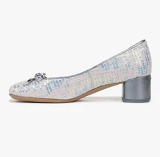 Franco Sarto Womens Natalia Square Toe Heel Pumps