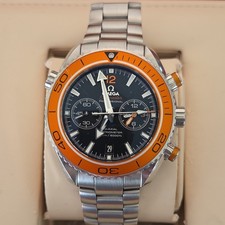 Omega Seamaster Planet Ocean  orange  chronograph 31.12.15