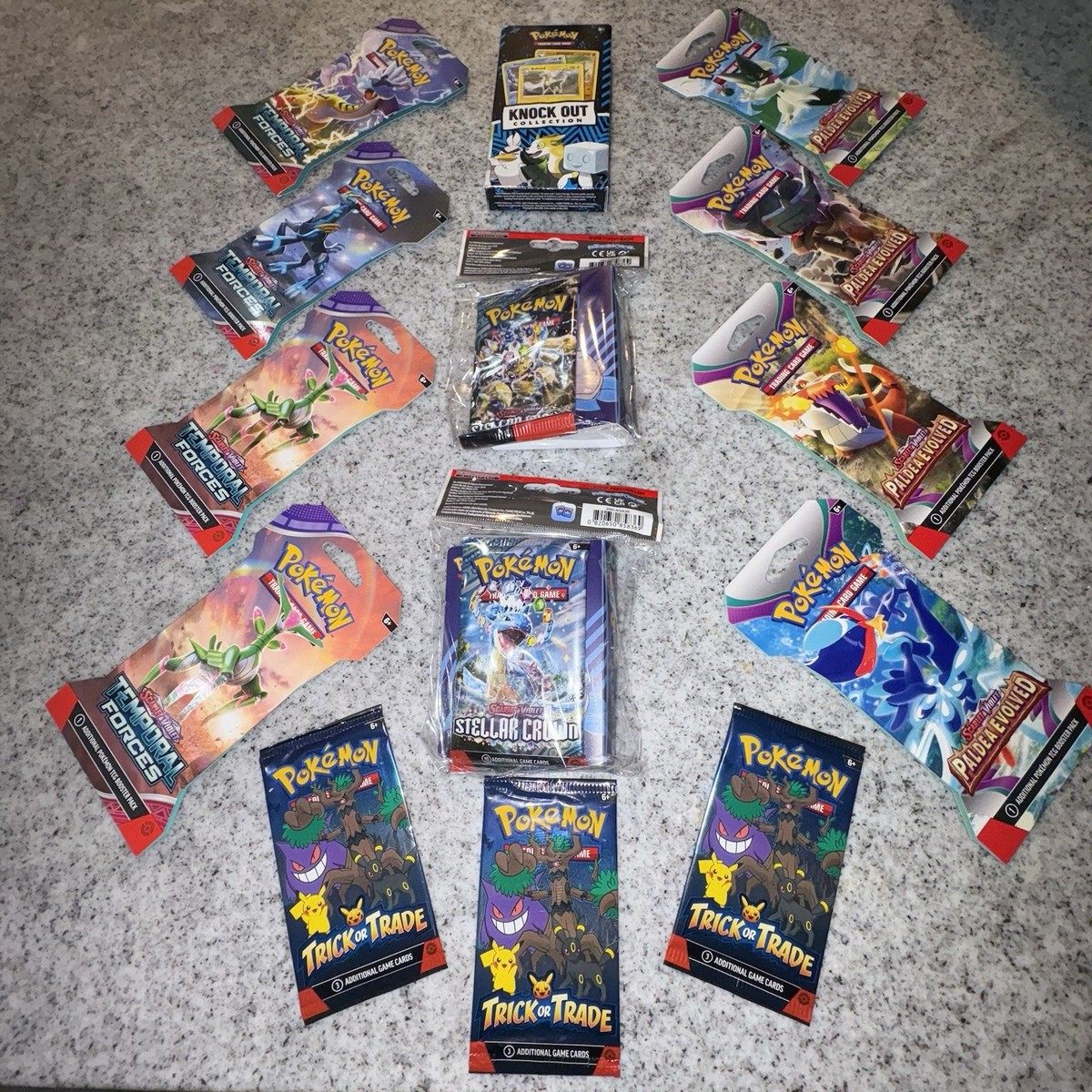 pokemon paldea evolved sleeved booster pack Pokemon main image 0