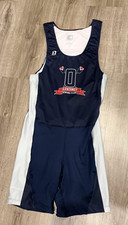 Boathouse Rowing Unisuit Youth Medium Blue Olentangy Racing Tank One Piece