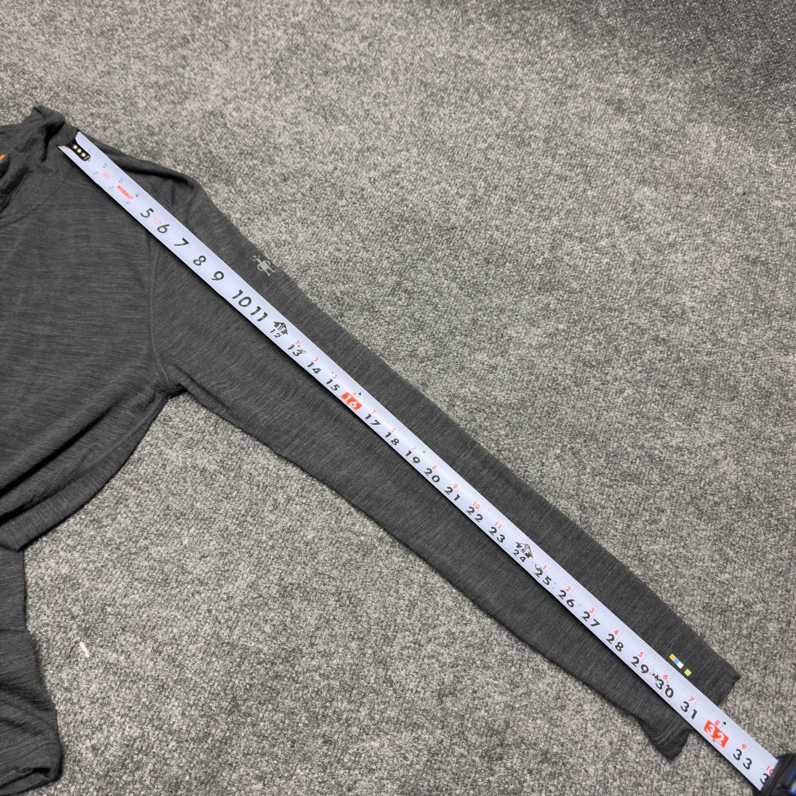 Smartwool Wool Blend Base Layer Quarter Zip Pullo… - image 7