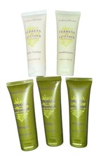 Crabtree  Evelyn VERBENA  LAVENDER Lotion, Conditioner,  3 Shampoo Size 0.8oz