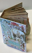 Mini Album Folio Handmade Graphic 45 "BORN TO BE WILD" Interactive 