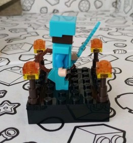 LEGO 21117 The Ender Dragon Complete w/minifigures