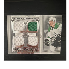 Upper Deck The Cup Foundations Logan Stankoven F-LS /99 RC Dallas Stars