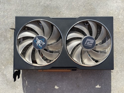 AMD Radeon RX 6600 XT 8GB GDDR6 Grafikkarte Power Color Fighter Hellhound - Bild 2 von 6