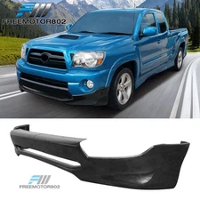 Fits 05-11 Toyota Tacoma IKON Style Front Bumper Lip Splitter Unpainted PU 2PCS