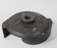 Wemco Self Priming 0730038 Pump Impeller 1-1/8" Threaded ID 10-1/2" OD USED