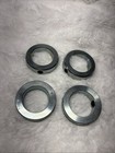 AZSSMUK 2" Bore Solid Steel Style Zinc Plated Set Screw Shaft Collars Set Of 4 — photo 1