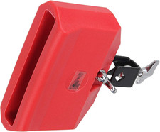 Red Plastic Percussion Instruments Block for Latin Drum Instrument Big Size