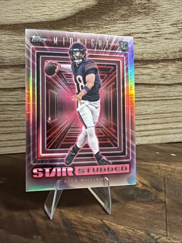2024 Topps Midnight - Star Studded Caleb Williams #SS-1 Twilight /99 (RC)